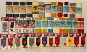 🧵 Vintage Sewing Trim Seam Binding Bias Tape NOS Wrights Talon Lot 38